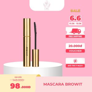 Chuốt Mi Browit Kéo Dài Và Cong Mi Dạng Đầu Lược 5.5g Myphamlaru