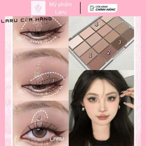 cách đánh phấn mắt hai màu