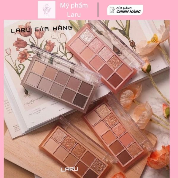 Bảng phấn mắt LARU 10 ô đủ mã màu - Hình ảnh 3